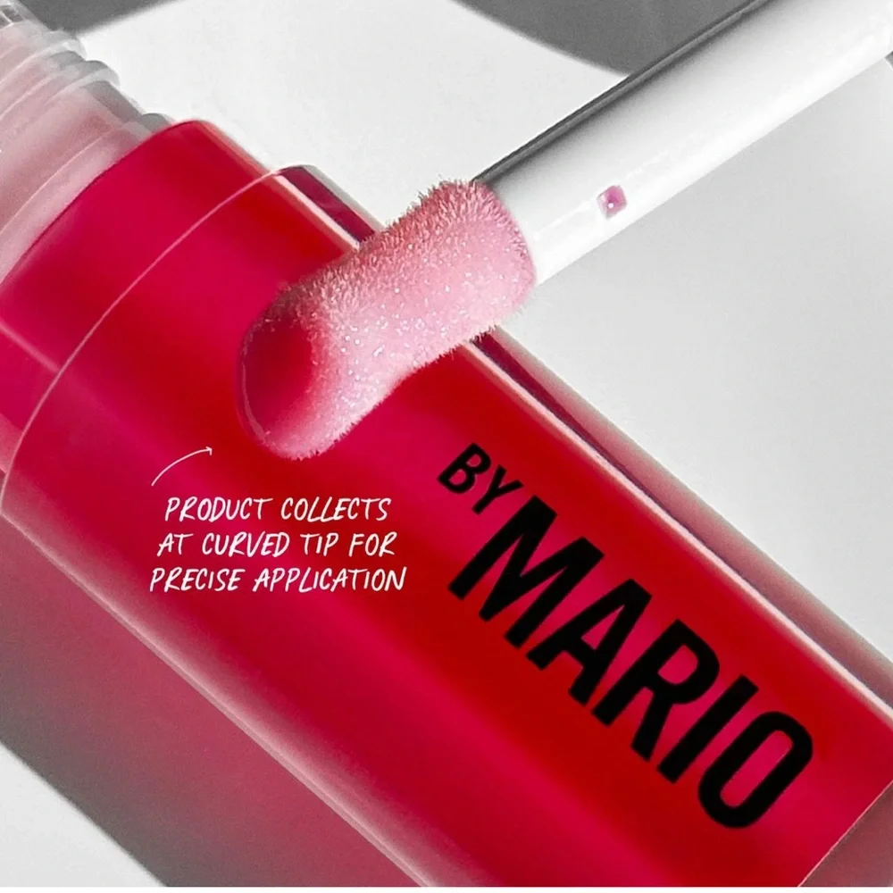 💚 2/$30 Makeup By Mario, Hydrating SuperShine Lip Gloss in Rosewater - Picture 2 of 6